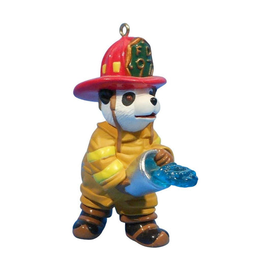 1997 Bucket Brigade Hallmark Ornament (Firefighter) QX6382 Image1