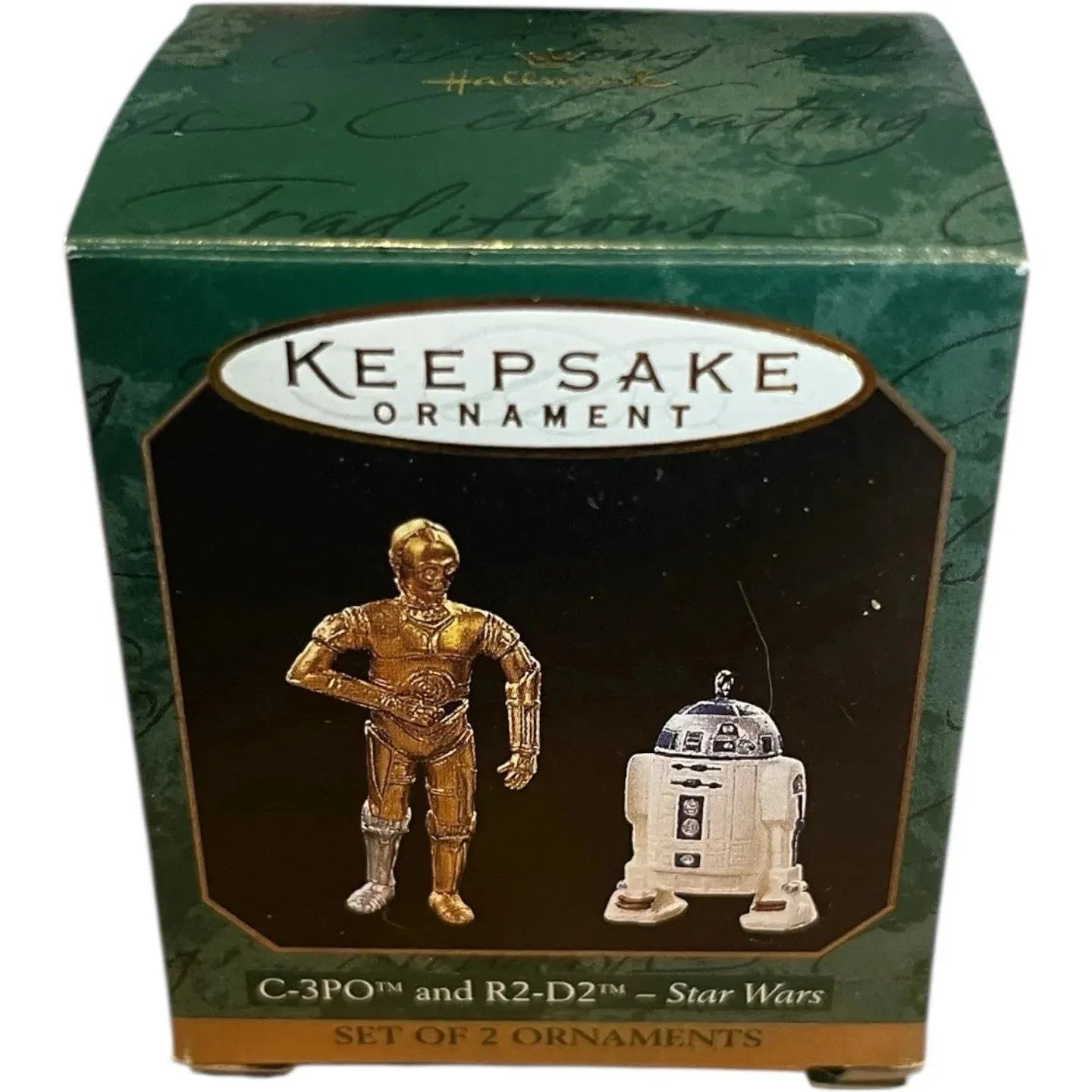 1997 C‑3PO and R2‑D2 Hallmark Ornament (Star Wars) QXI4265