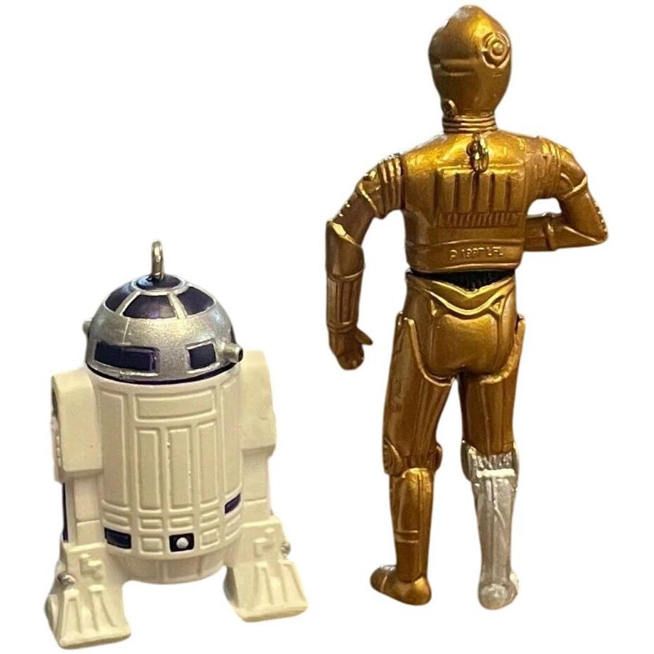 1997 C‑3PO and R2‑D2 Hallmark Ornament (Star Wars) QXI4265