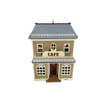 1997 Café Hallmark Ornament (Nostalgic Houses and Shops) QX6245