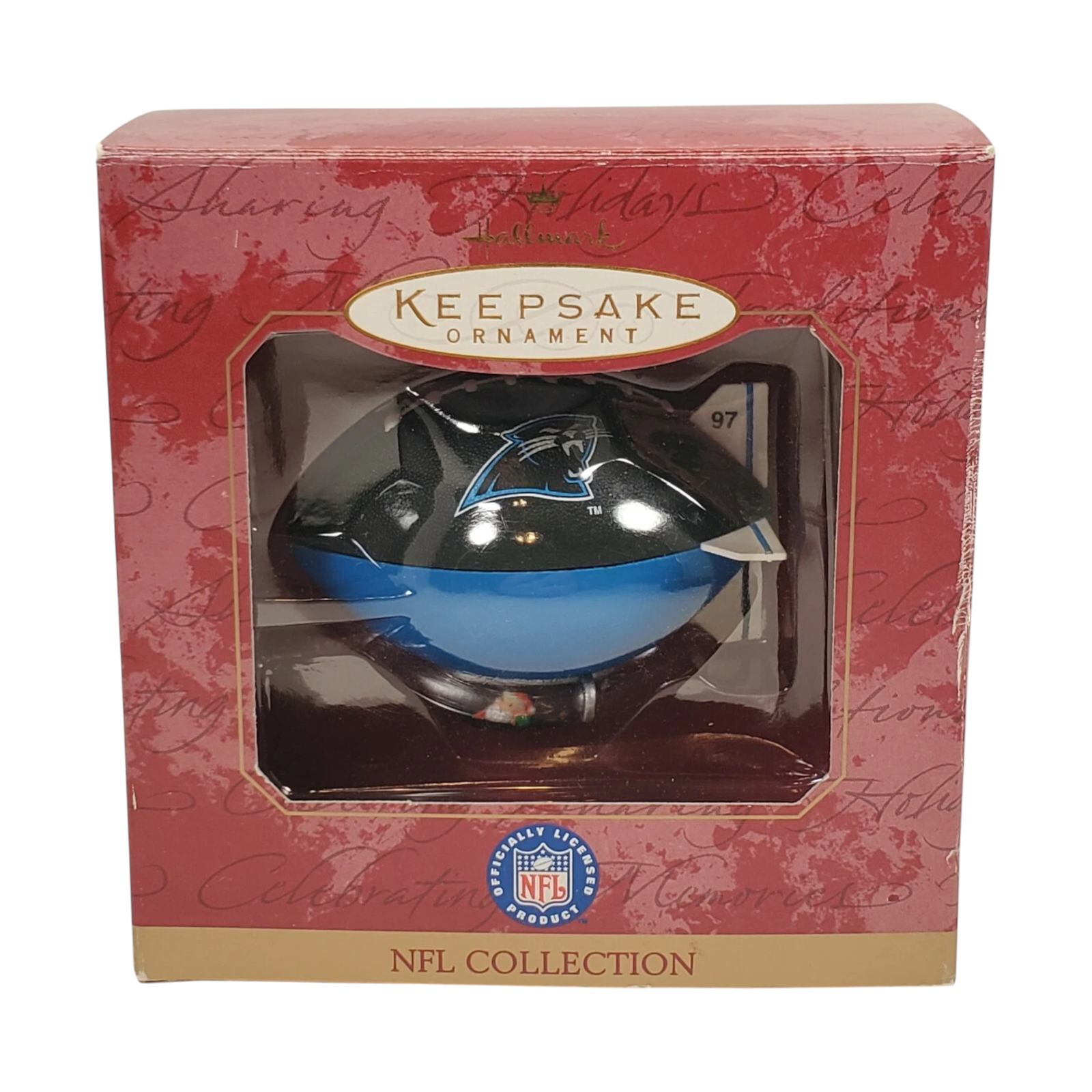 1997 Carolina Panthers Hallmark Ornament (NFL) GSR5315