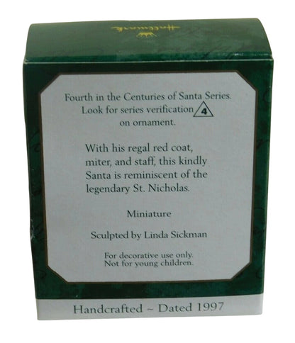 1997 Centuries of Santa Hallmark Ornament (Santa Claus) QXM4295 Image6