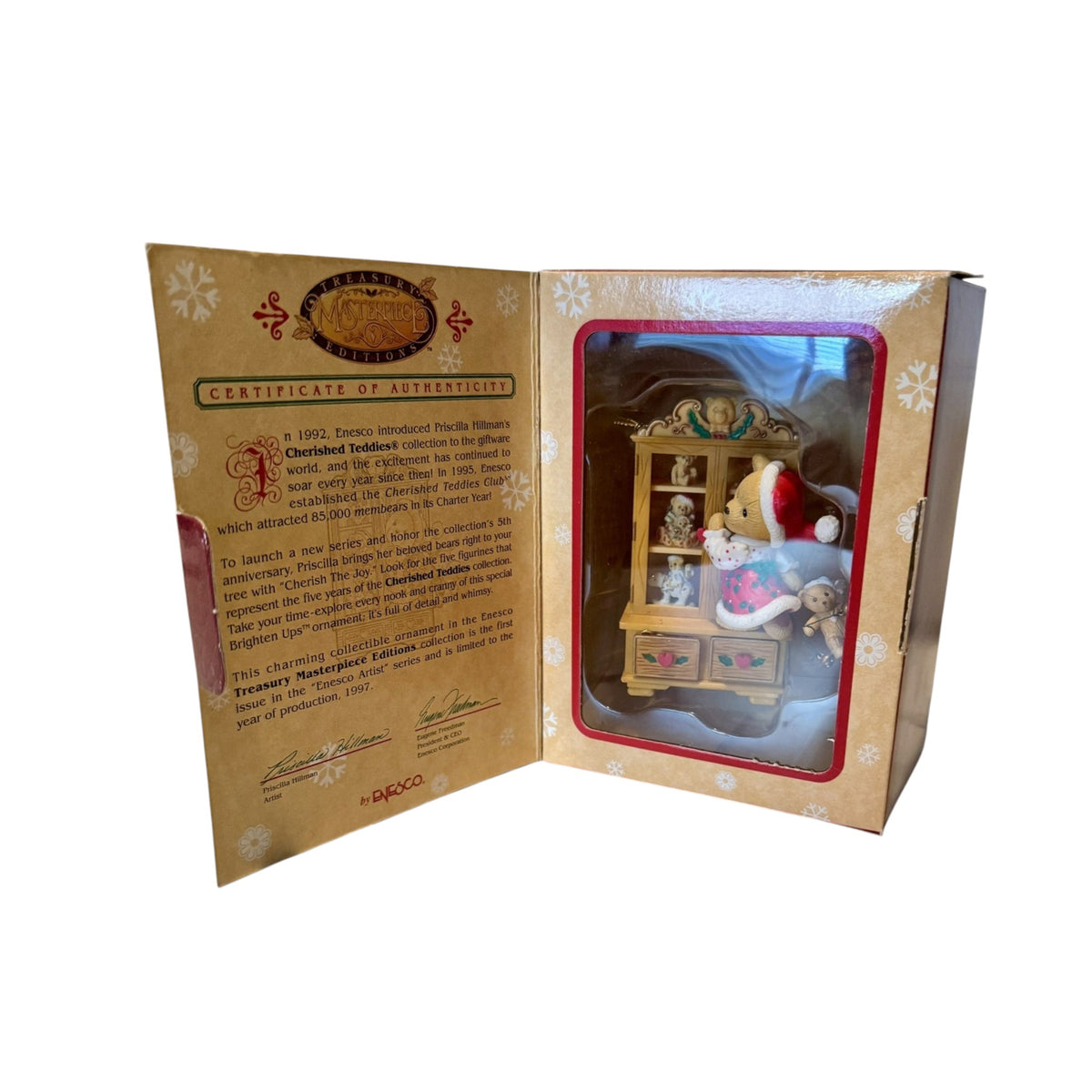 1997 Cherish the Joy Enesco Ornament (Treasury Masterpiece Editions) 281263 Image4