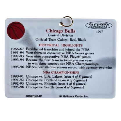 1997 Chicago Bulls Hallmark Ornament (NBA) QSR1232