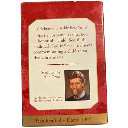 1997 Child's Fifth Christmas Hallmark Ornament (Bear) QX6515