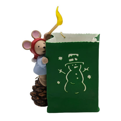1997 Chris Mouse Luminaria Hallmark Ornament (Chris Mouse) QLX7525