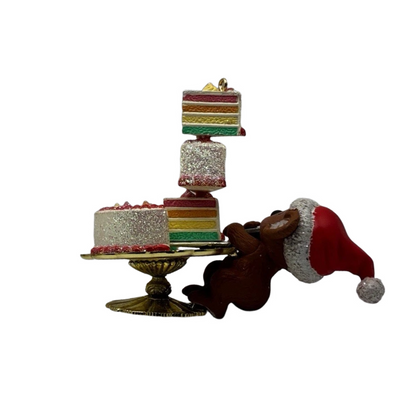 1997 Christmas Sweets Carlton Cards Ornaments (Mouse) CXOR-005W Image4