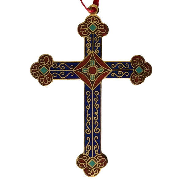 1997 Classic Cross Hallmark Ornament (Cross) QX6805