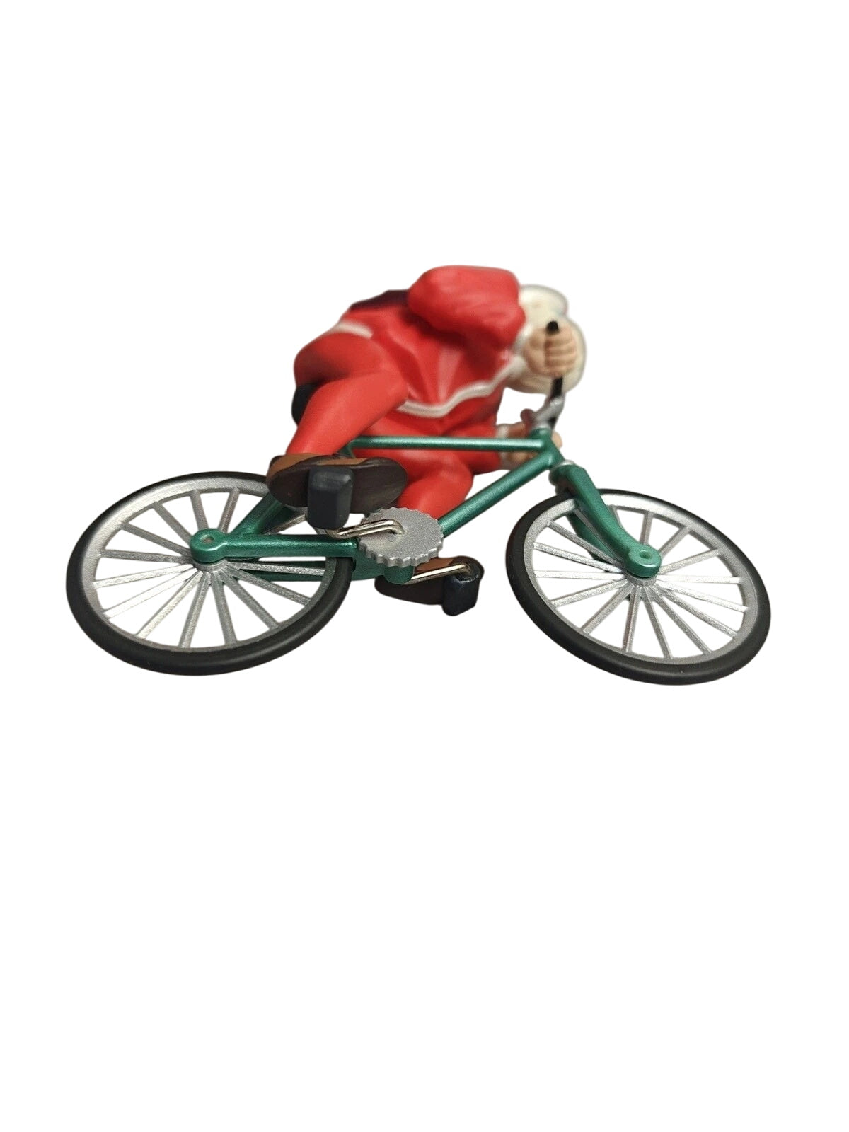 1997 Cycling Santa Hallmark Ornament (Santa Claus) QX6425 Image5