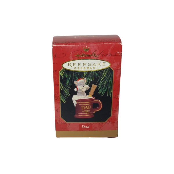 1997 Dad Hallmark Ornament (Mouse) QX6532