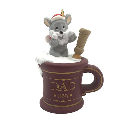 1997 Dad Hallmark Ornament (Mouse) QX6532