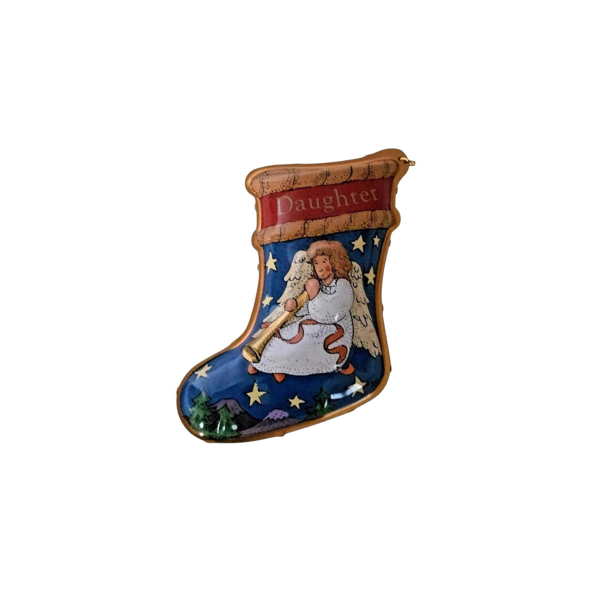 1997 Daughter Hallmark Ornament (Stocking) QX6612 Image1