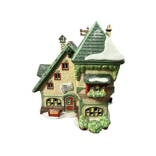 1997 Department 56 “The Glacier Gazette” – North Pole Series Item #56394 Image1
