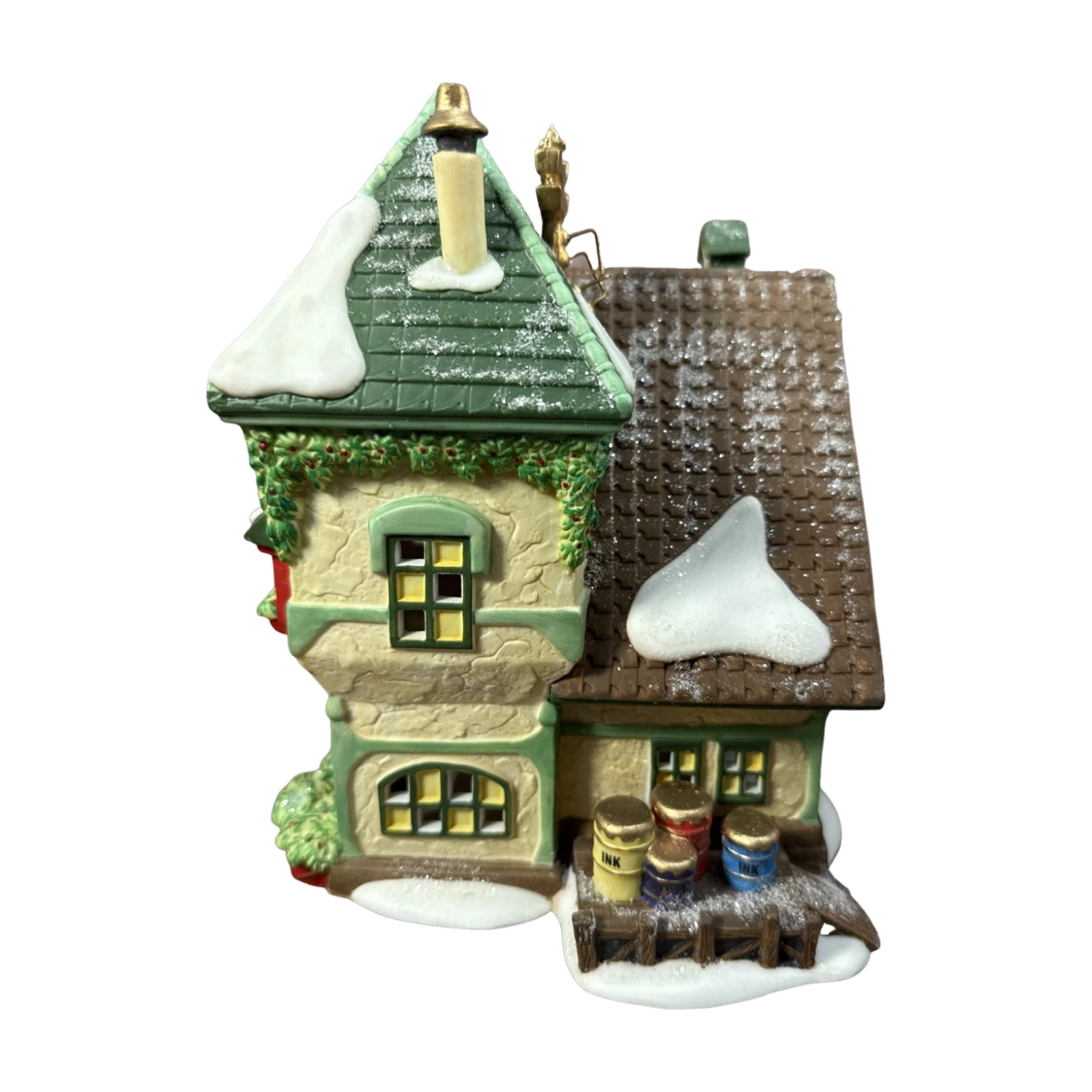 1997 Department 56 “The Glacier Gazette” – North Pole Series Item #56394 Image3