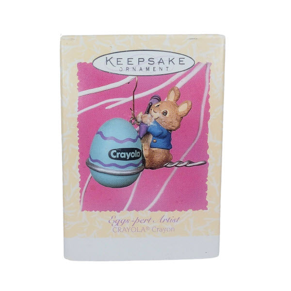 1997 Eggs-Pert Artist Hallmark Ornament (Crayola) QEO8695