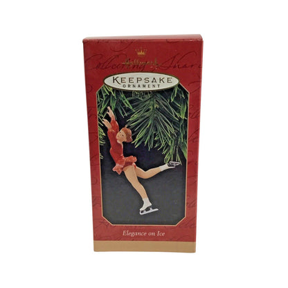 1997 Elegance on Ice Hallmark Ornament (Skating) QX6432 Image2