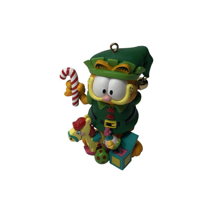 1997 Elfish Antics (Garfield) (Garfield Series) Carlton Cards Heirloom Ornament CXOR-105 Image1