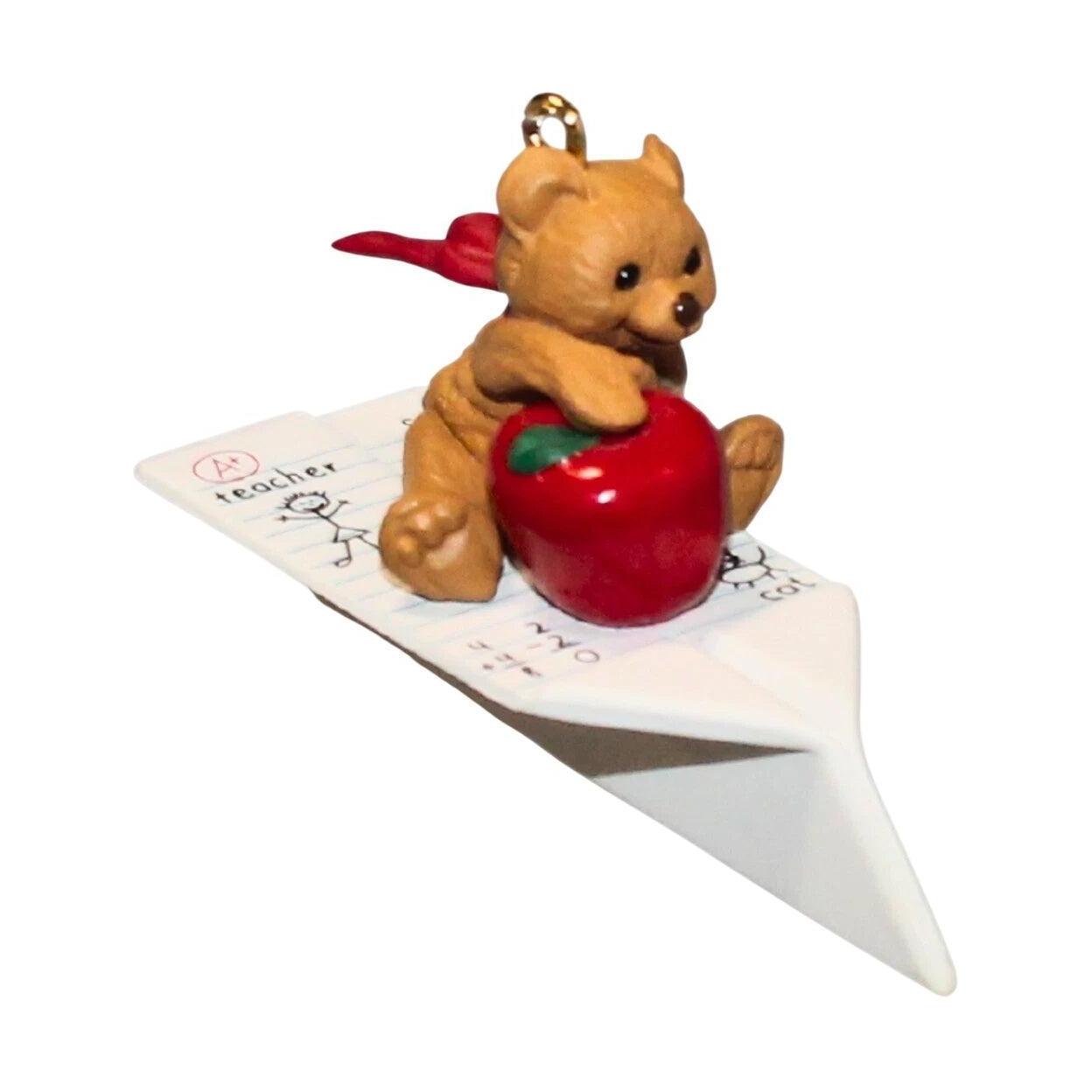 1997 Expressly for Teacher Hallmark Ornament (Bear) QX6375 Image1