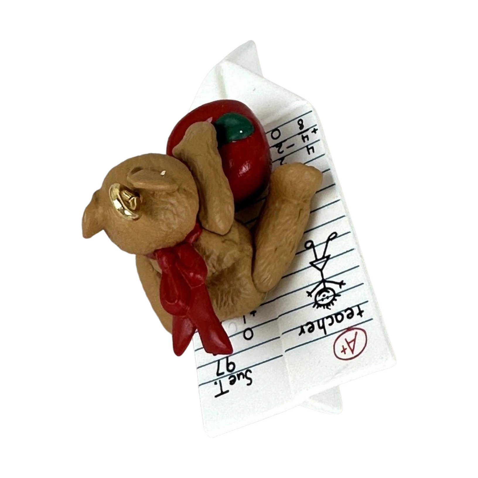 1997 Expressly for Teacher Hallmark Ornament (Bear) QX6375 Image4