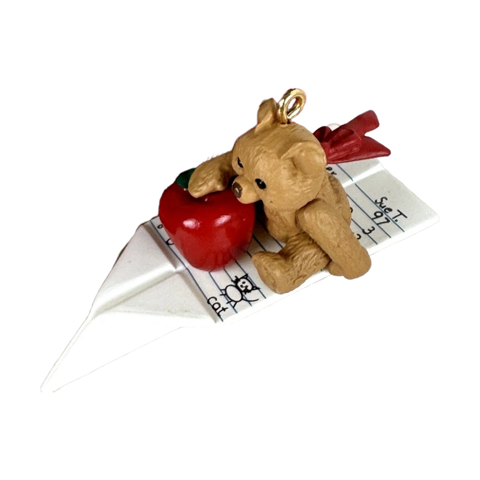 1997 Expressly for Teacher Hallmark Ornament (Bear) QX6375 Image5