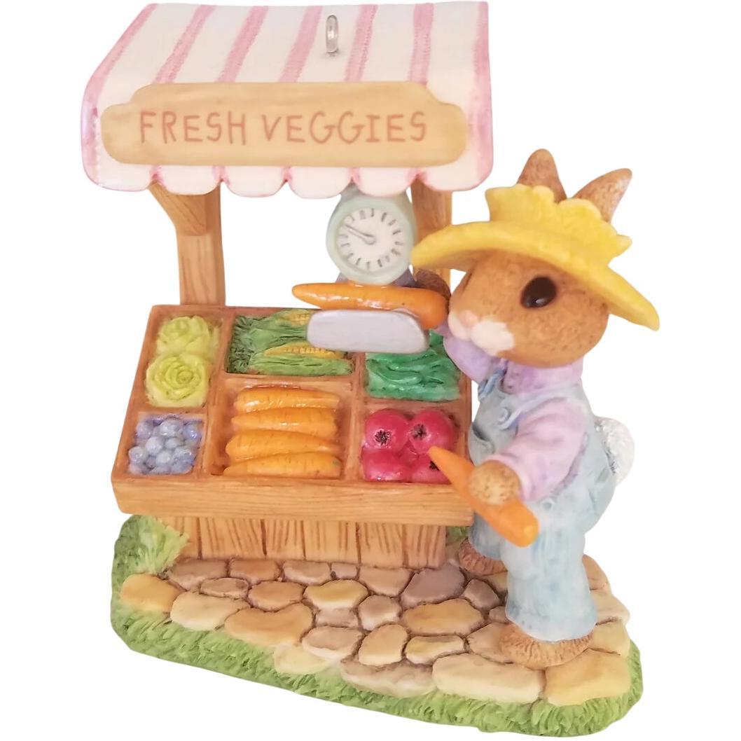 1997 Farmer's Market Hallmark Ornament (Tender Touches) QXC5182