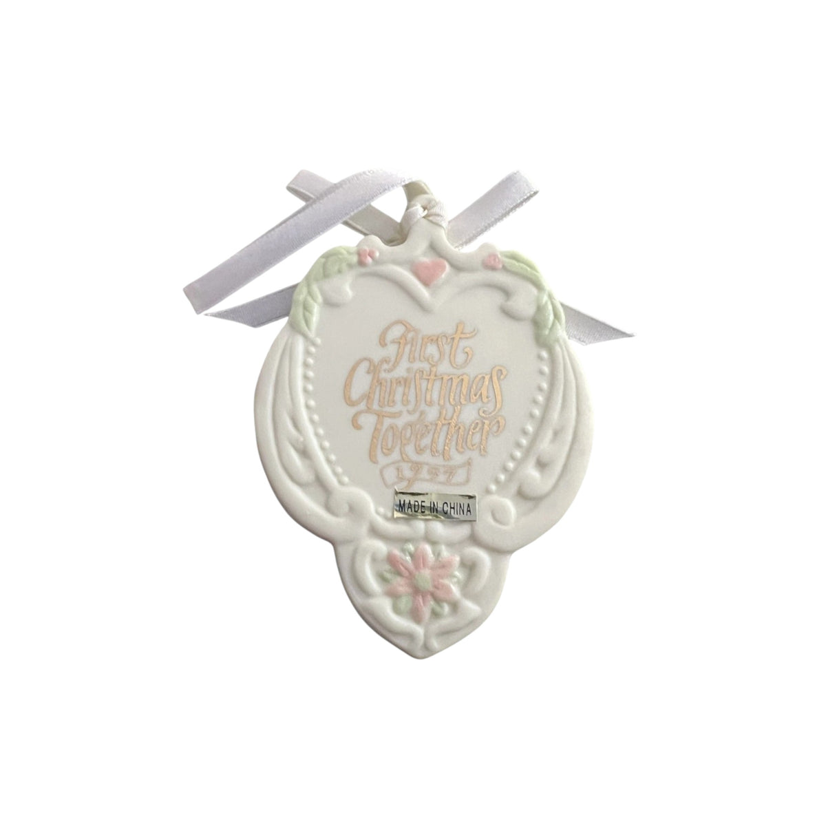 1997 First Christmas Together Carlton Cards Ornaments (Sofia the First) CXOR-019W Image3