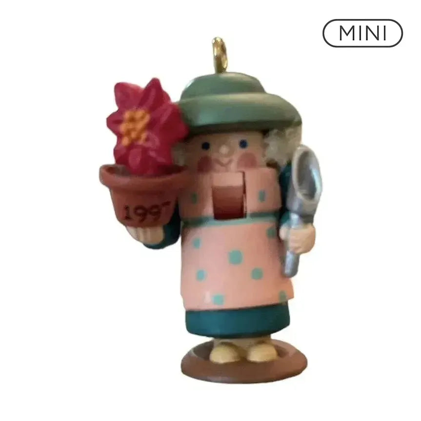 1997 Flower Pot Hallmark Ornament (Nutcracker Guild) QXM4165 Image1