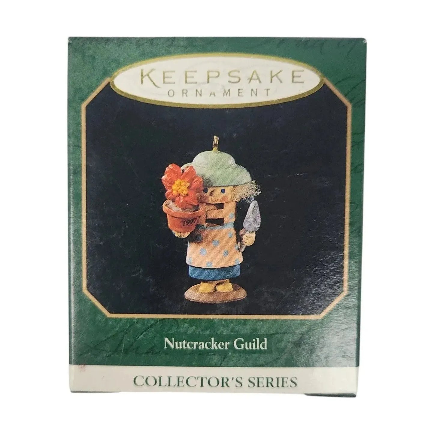 1997 Flower Pot Hallmark Ornament (Nutcracker Guild) QXM4165 Image2