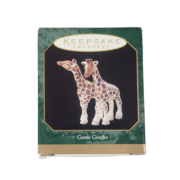 1997 Gentle Giraffes Hallmark Ornament (Noah's Ark) QXM4221