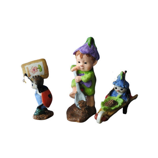 1997 Getting Ready for Spring Hallmark Ornament (Merry Miniatures) QSM8575