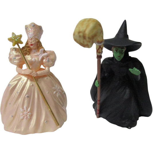 1997 Glinda and Wicked Witch of the West Hallmark Ornament (The Wizard of Oz) QXM4233