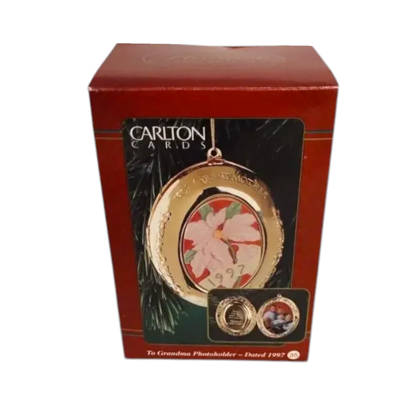 1997 GrandMother Carlton Cards Ornaments (Family) CXOR-054W Image2