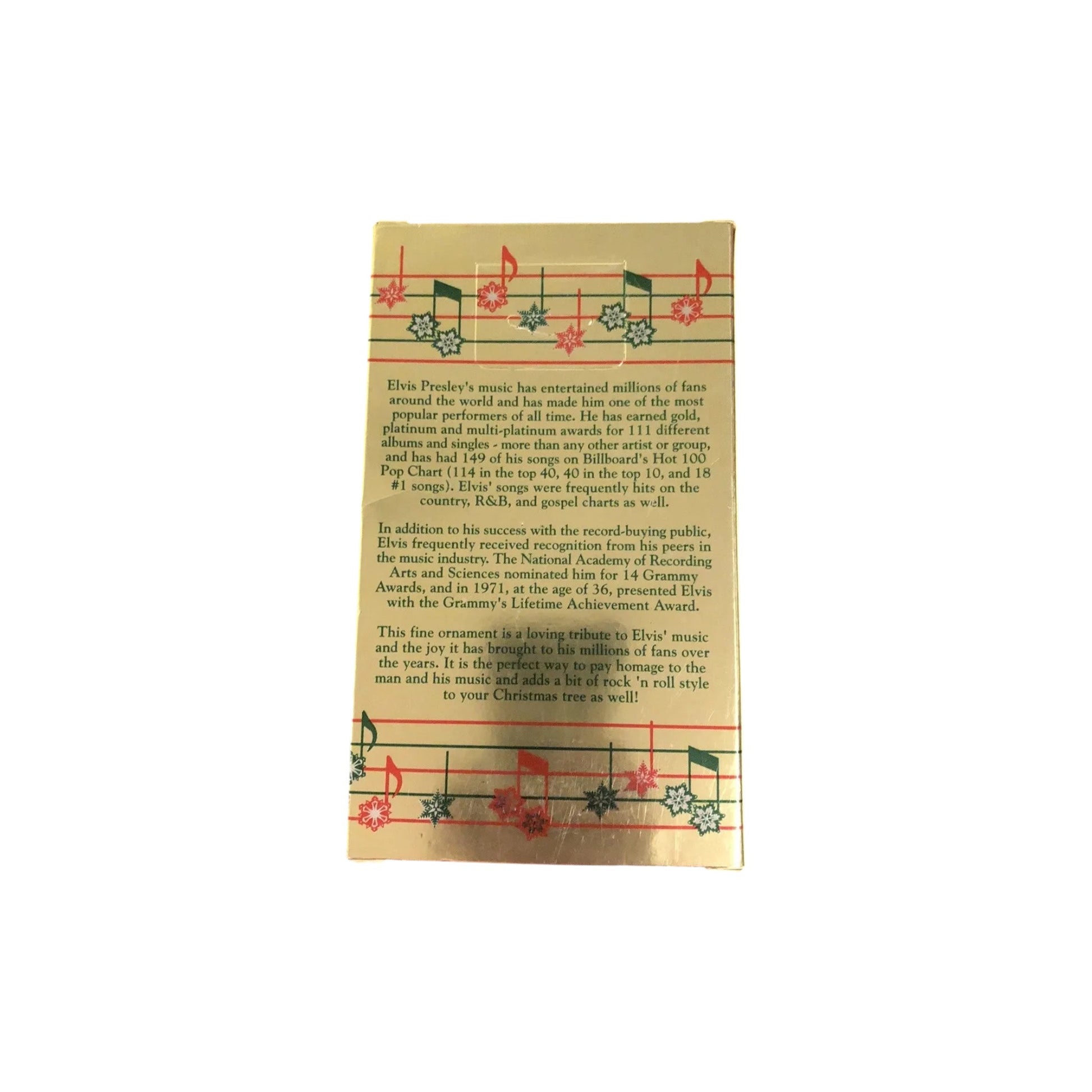 1997 Guitar Greetings Carlton Cards Ornaments (Elvis Presley) UXOR-001 Image6