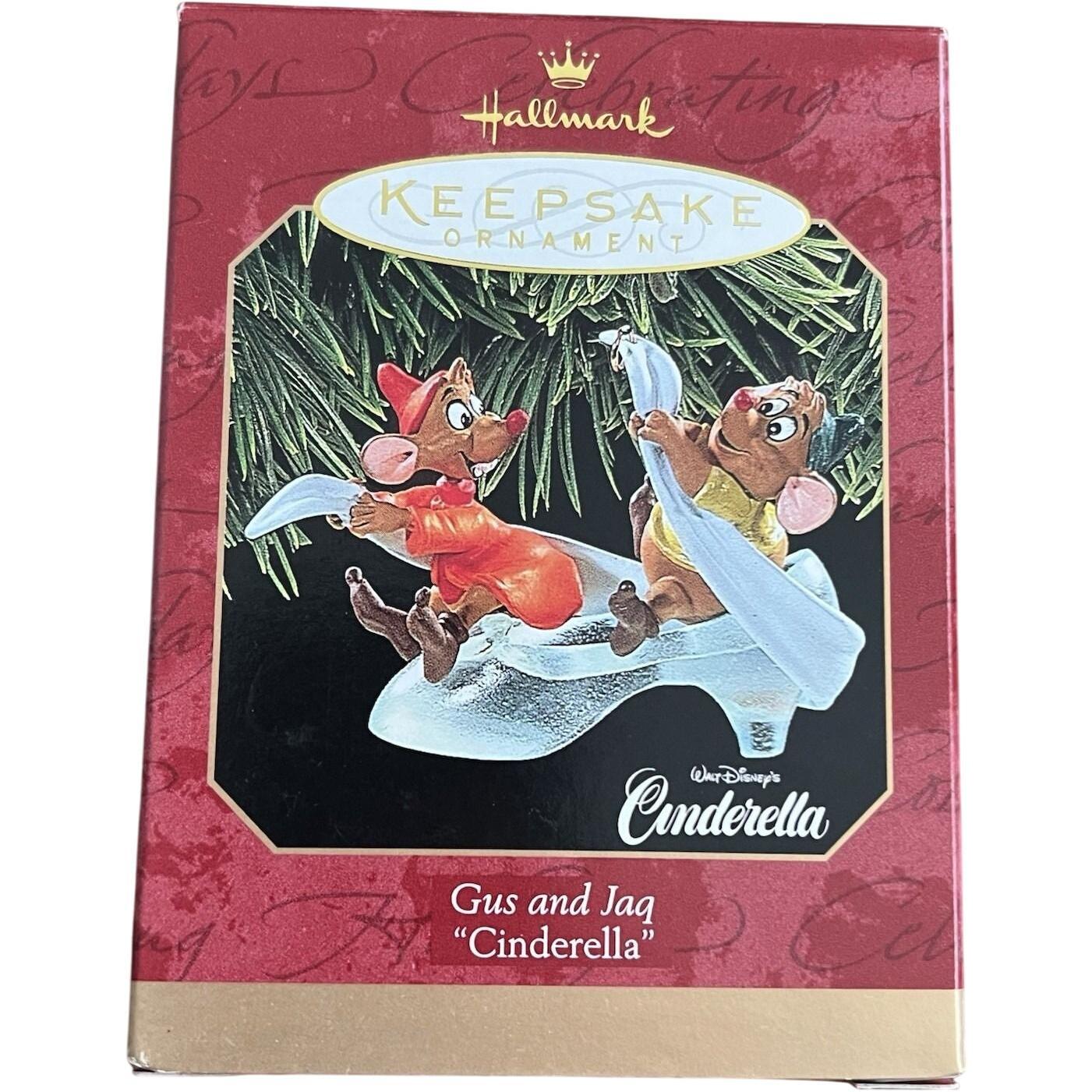 1997 Gus and Jaq Hallmark Ornament (Cinderella) QXD4052