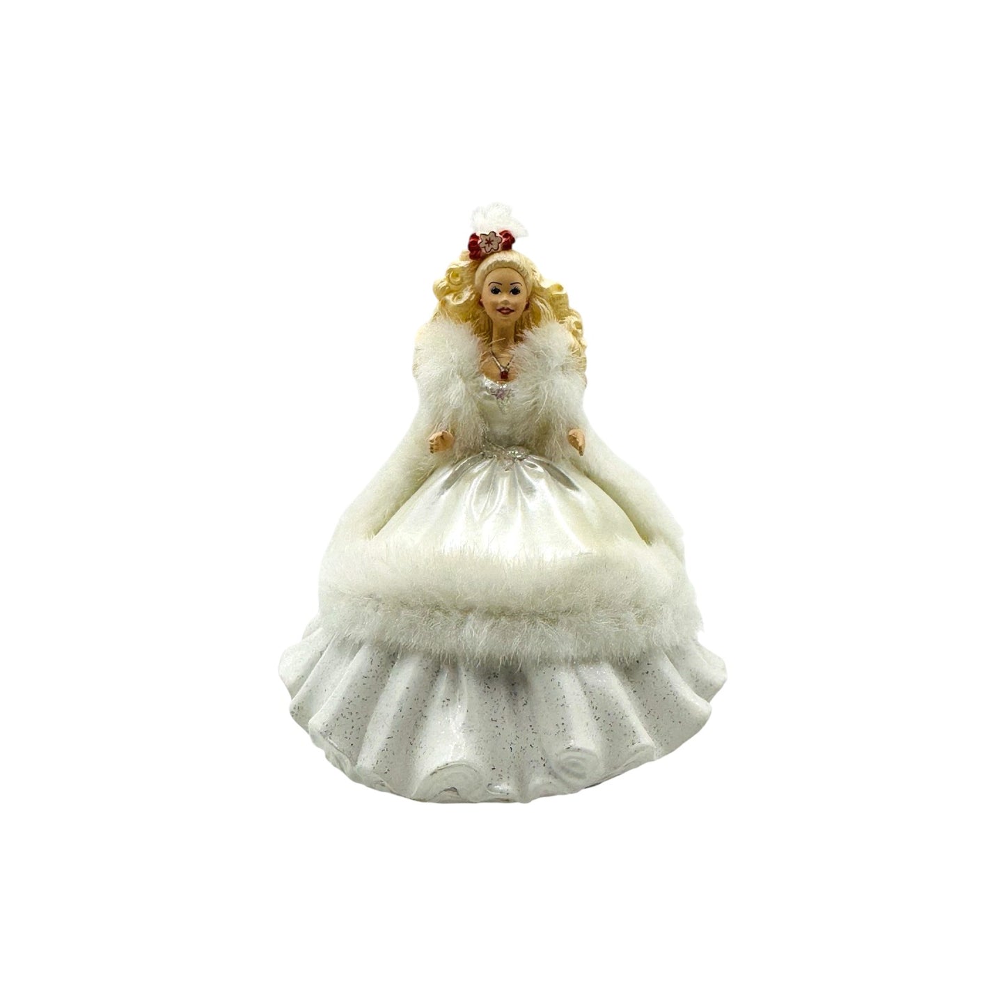 1997 Hallmark Ornament (1989) Happy Holidays Barbie Hallmark Ornament (Holiday Barbie Collector's Club) QXC5162 Image1