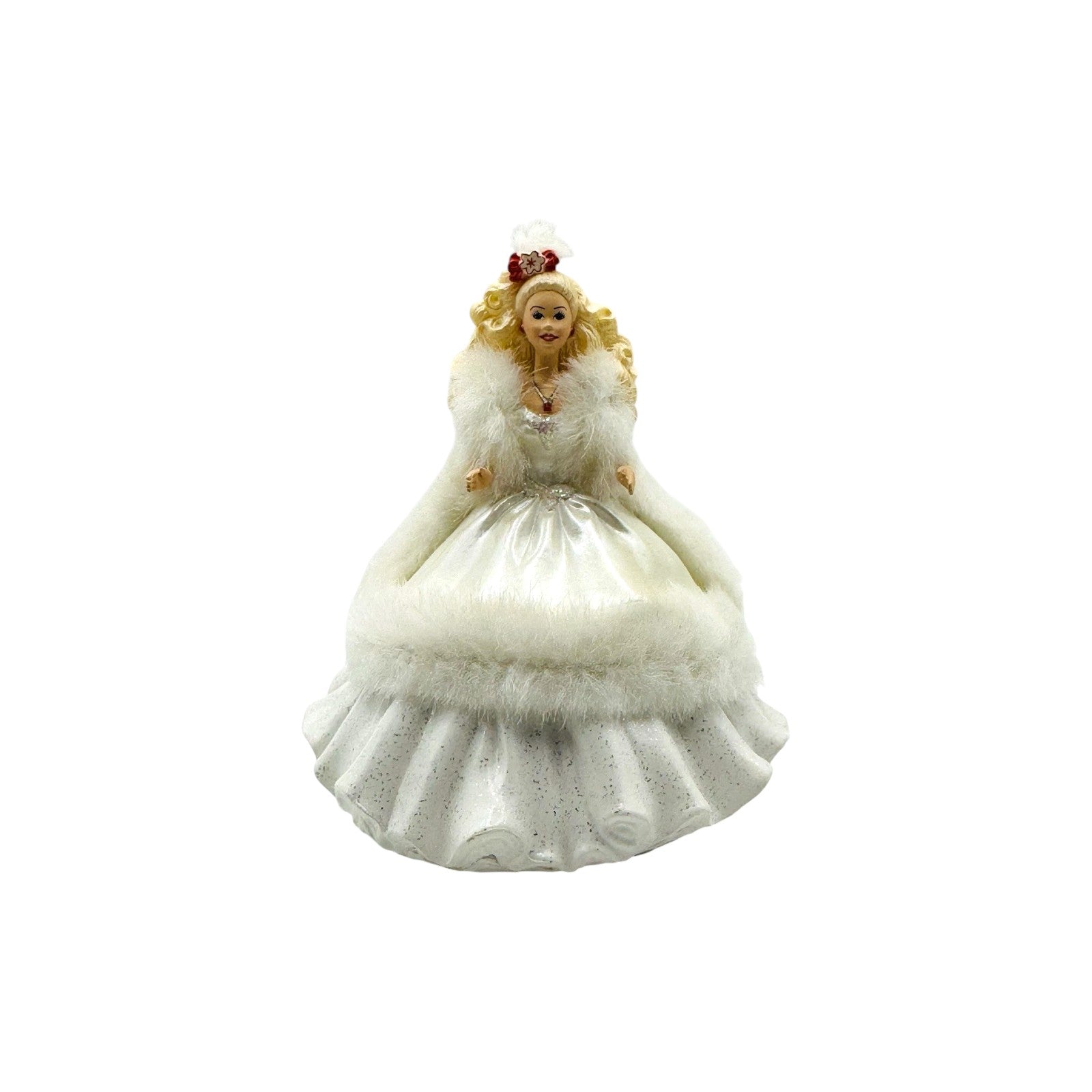 1997 Hallmark Ornament (1989) Happy Holidays Barbie Hallmark Ornament (Holiday Barbie Collector's Club) QXC5162 Image1