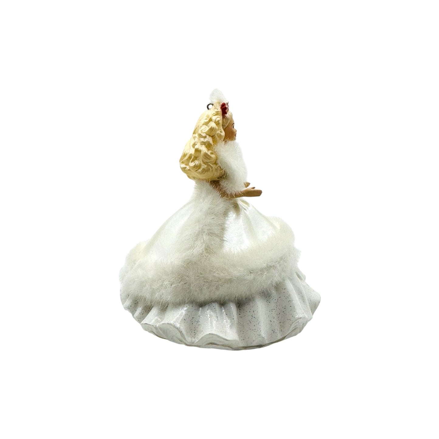 1997 Hallmark Ornament (1989) Happy Holidays Barbie Hallmark Ornament (Holiday Barbie Collector's Club) QXC5162 Image3