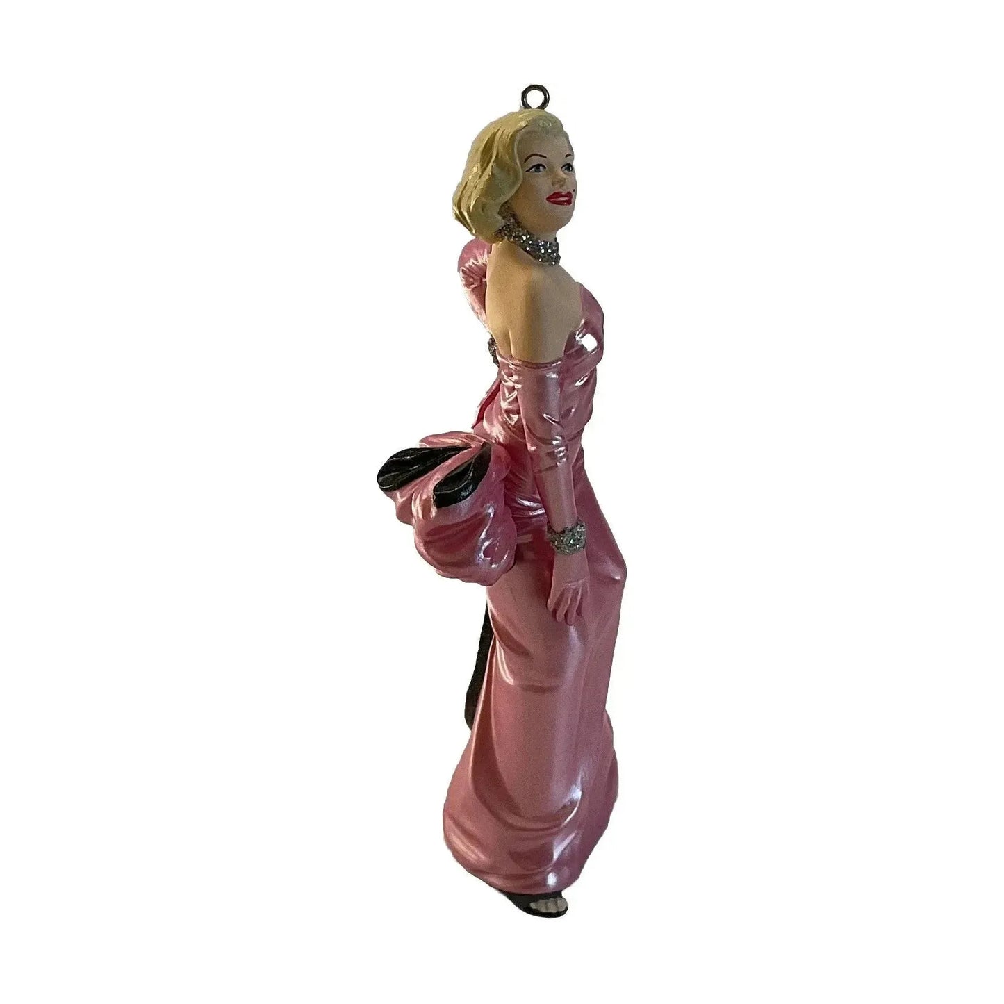 1997 Hallmark Ornament (Long Pink Dress) Marilyn Monroe QX5704 Image3
