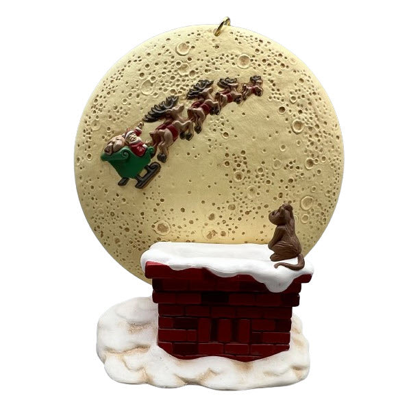 1997 Happy Christmas to All! Hallmark Ornament (Santa Claus) QXC5132