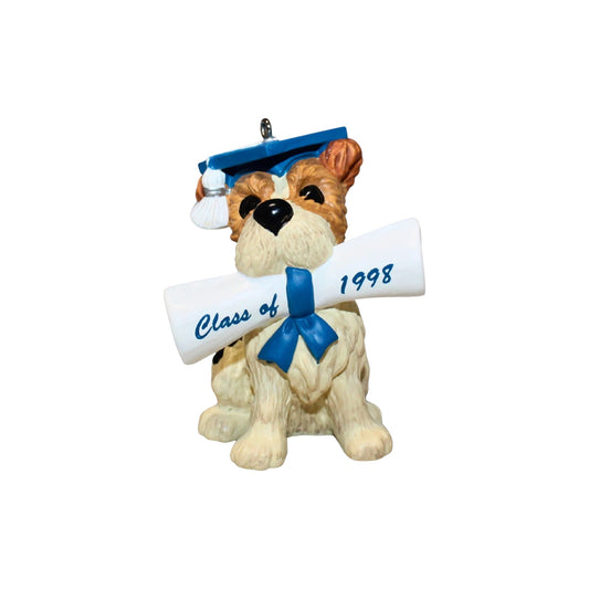 1997 Happy Diploma Day! Hallmark Ornament (World of Wishes) QEO8476 Image1