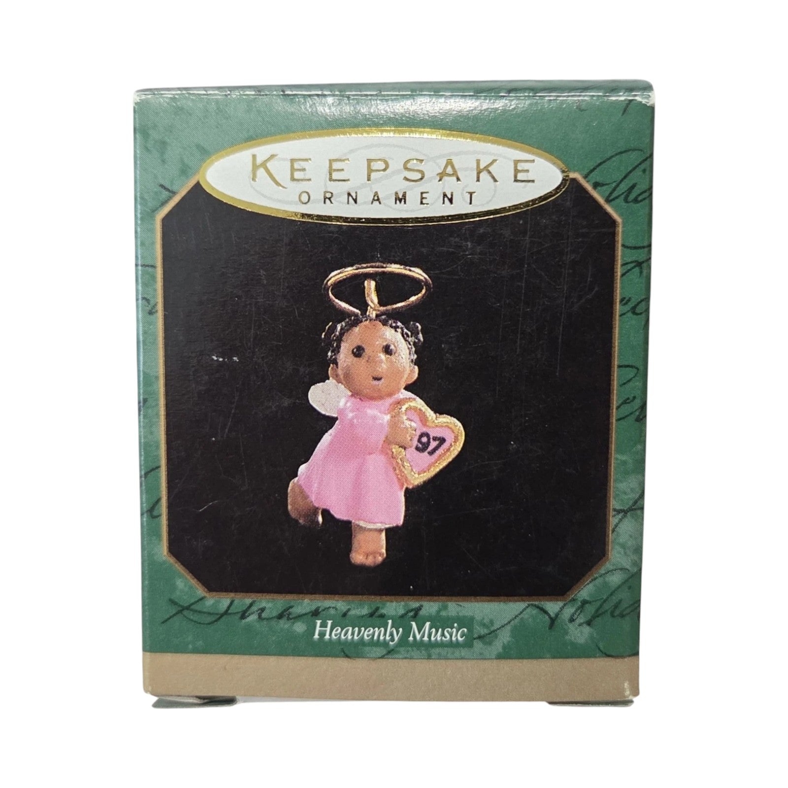 1997 Heavenly Music Hallmark Ornament (Angel) QXM4292 Image2