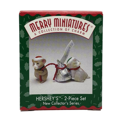 1997 Hershey's 2-Piece Set Hallmark Ornament (Hershey's) QFM8625 Image2