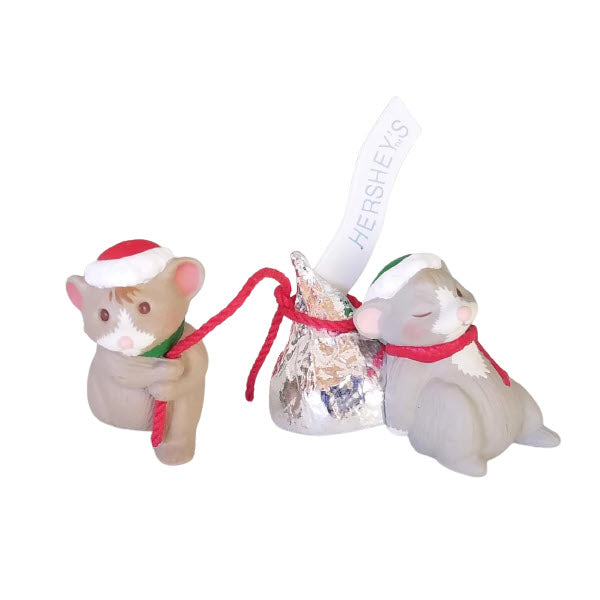 1997 Hershey's 2-Piece Set Hallmark Ornament (Hershey's) QFM8625
