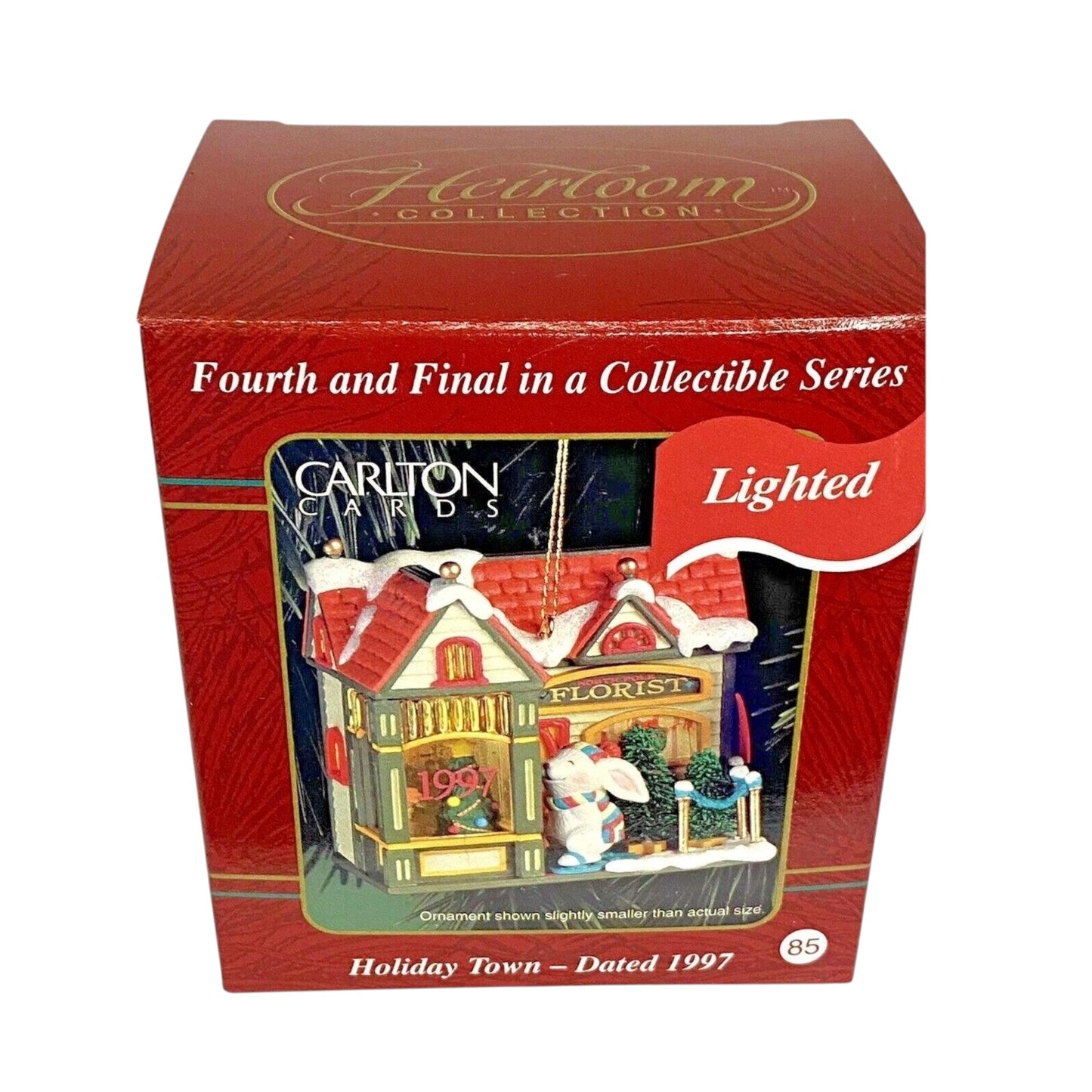1997 Holiday Town Carlton Cards Ornaments (Buildings & Houses) CXOR-003W Image2