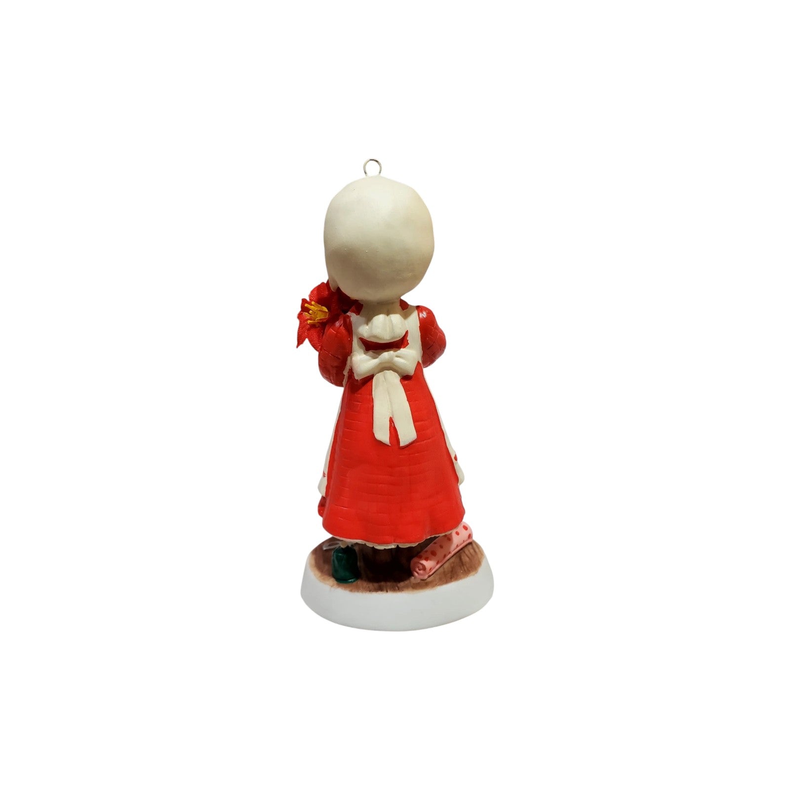 1997 Holly Hobbie’s Holiday Gifts (Holly Hobbie) (Holly Hobbie Series) Carlton Cards Heirloom Ornament CXOR-112P Image4