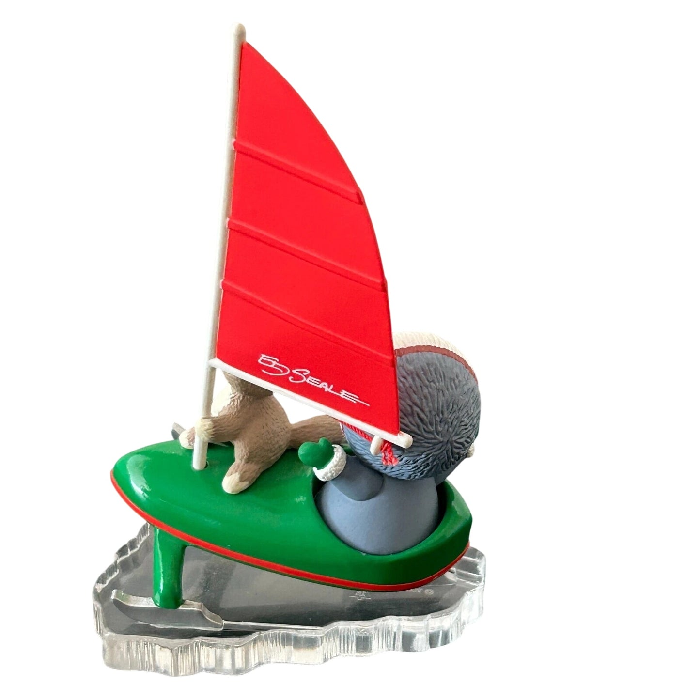 1997 Ice Sail Boat Hallmark Ornament (Frosty Friends) QX6255