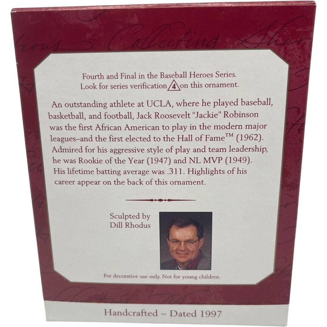 1997 Jackie Robinson Hallmark Ornament (Baseball Heroes) QX6202