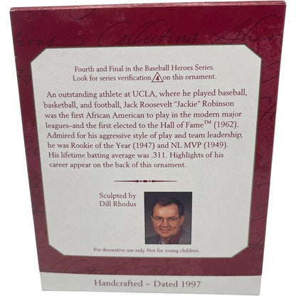 1997 Jackie Robinson Hallmark Ornament (Baseball Heroes) QX6202
