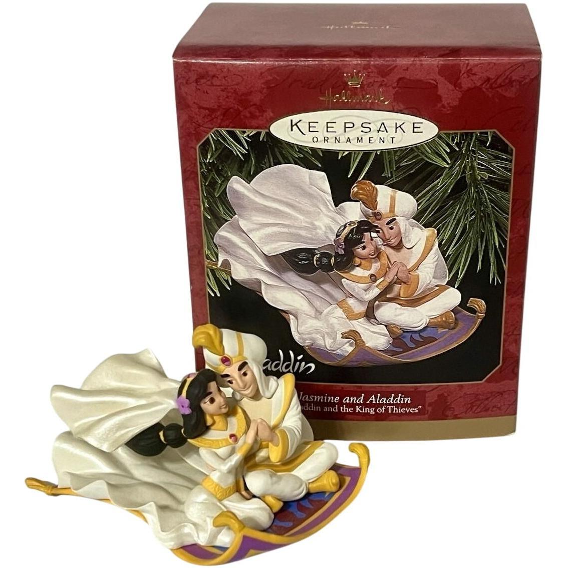 1997 Jasmine and Aladdin Hallmark Ornament (Aladdin and the King of Thieves) QXD4062