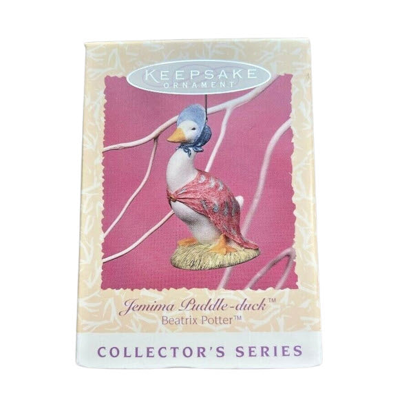 1997 Jemima Puddle-duck Hallmark Ornament (Beatrix Potter) QEO8645